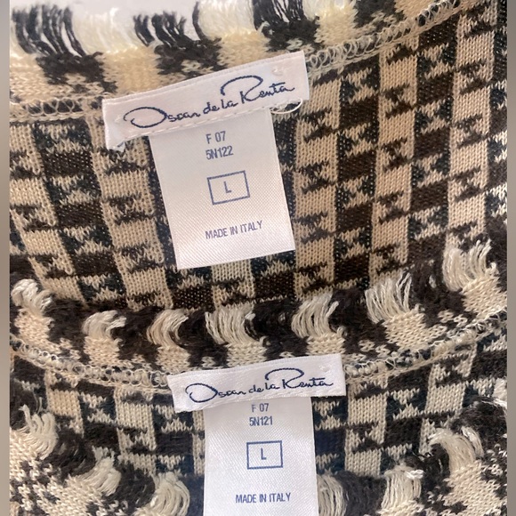 OSCAR DE LA RENTA SWEATER SET - Picture 2 of 5